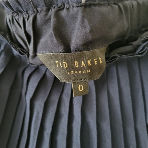 Ted Baker pleated dress - Picture 3 of 8